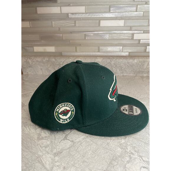 Minnesota Wild NHL Hockey New Era 9Fifty Snapback Hat - Picture 6 of 9